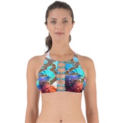 Browning Deer Glitter Galaxy Perfectly Cut Out Bikini Top by artworkshop