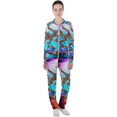 Browning Deer Glitter Galaxy Casual Jacket And Pants Set