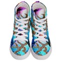 Browning Deer Glitter Galaxy Men s Hi-Top Skate Sneakers View1