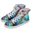 Browning Deer Glitter Galaxy Men s Hi-Top Skate Sneakers View2