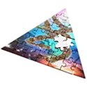 Browning Deer Glitter Galaxy Wooden Puzzle Triangle View2