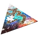 Browning Deer Glitter Galaxy Wooden Puzzle Triangle View3