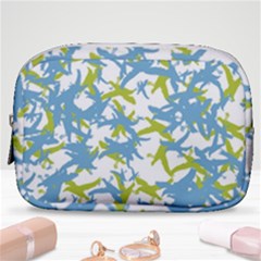 Birds Silhouette Motif Random Pattern Make Up Pouch (small) by dflcprintsclothing