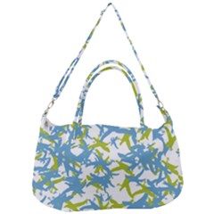 Birds Silhouette Motif Random Pattern Removal Strap Handbag by dflcprintsclothing