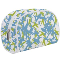 Birds Silhouette Motif Random Pattern Make Up Case (large) by dflcprintsclothing