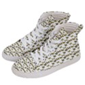 Moths Photos Motif Pattern Women s Hi-Top Skate Sneakers View2