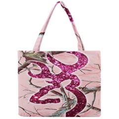 Browning Deer Glitter Mini Tote Bag by artworkshop