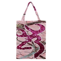 Browning Deer Glitter Classic Tote Bag by artworkshop