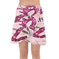 Browning Deer Glitter Wrap Front Skirt by artworkshop