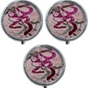 Browning Deer Glitter Mini Round Pill Box (Pack of 3) View1