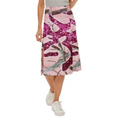 Browning Deer Glitter Midi Panel Skirt by artworkshop