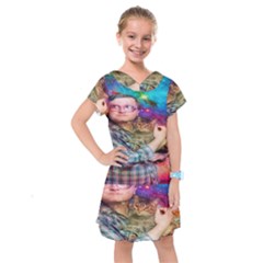 Bubbles Trailer Park Boys Kids  Drop Waist Dress by artworkshop