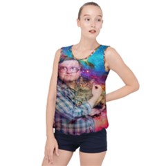 Bubbles Trailer Park Boys Bubble Hem Chiffon Tank Top by artworkshop