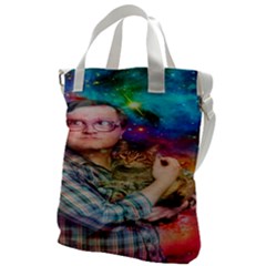 Bubbles Trailer Park Boys Canvas Messenger Bag by artworkshop