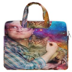 Bubbles Trailer Park Boys Macbook Pro13  Double Pocket Laptop Bag by artworkshop