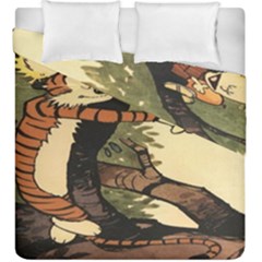 Calvin And Hobbes Duvet Cover Double Side (king Size)