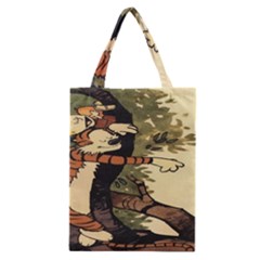 Calvin And Hobbes Classic Tote Bag by artworkshop