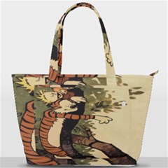 Calvin And Hobbes Back Pocket Shoulder Bag  by artworkshop