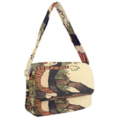 Calvin And Hobbes Courier Bag by artworkshop