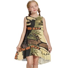 Calvin And Hobbes Kids  Frill Swing Dress