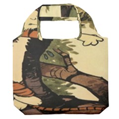 Calvin And Hobbes Premium Foldable Grocery Recycle Bag