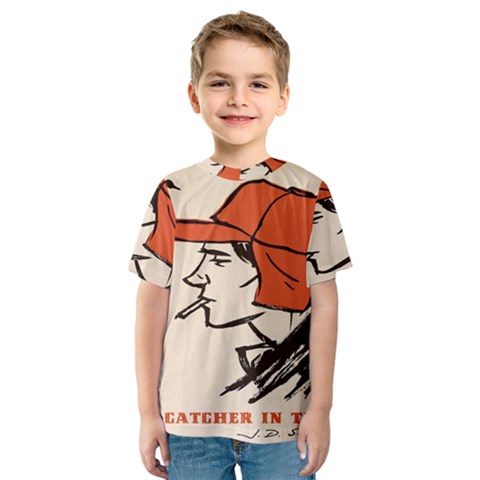 Catcher In The Rye Kids  Sport Mesh Tee by artworkshop