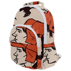 Catcher In The Rye Rounded Multi Pocket Backpack by artworkshop