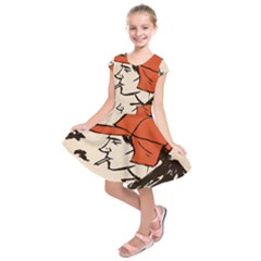 Catcher In The Rye Kids  Short Sleeve Dress by artworkshop