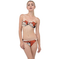 Catcher In The Rye Classic Bandeau Bikini Set by artworkshop