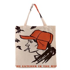 Catcher In The Rye Grocery Tote Bag by artworkshop