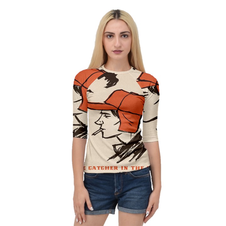 Catcher In The Rye Quarter Sleeve Raglan Tee