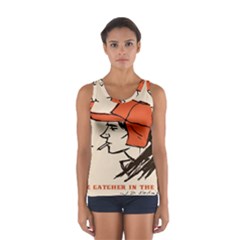 Catcher In The Rye Sport Tank Top  by artworkshop