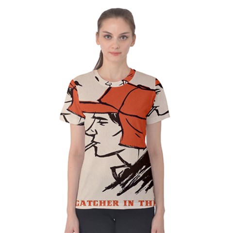 Catcher In The Rye Women s Cotton Tee by artworkshop