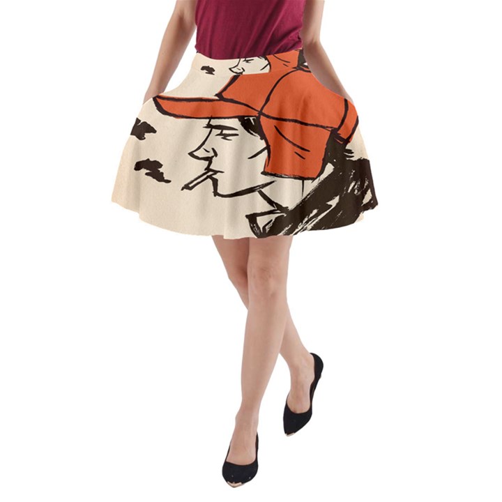 Catcher In The Rye A-Line Pocket Skirt