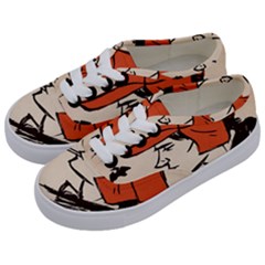 Catcher In The Rye Kids  Classic Low Top Sneakers by artworkshop