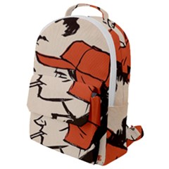 Catcher In The Rye Flap Pocket Backpack (small) by artworkshop