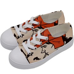 Catcher In The Rye Kids  Low Top Canvas Sneakers by artworkshop