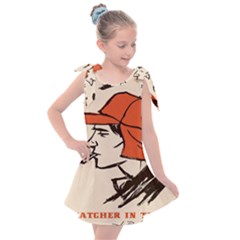 Catcher In The Rye Kids  Tie Up Tunic Dress by artworkshop