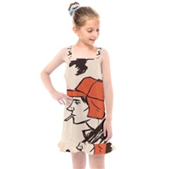 Catcher In The Rye Kids  Overall Dress by artworkshop