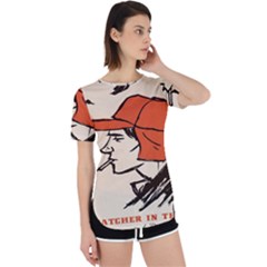 Catcher In The Rye Perpetual Short Sleeve T-shirt by artworkshop