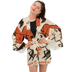 Catcher In The Rye Long Sleeve Kimono by artworkshop