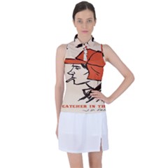 Catcher In The Rye Women s Sleeveless Polo Tee by artworkshop