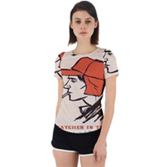 Catcher In The Rye Back Cut Out Sport Tee by artworkshop