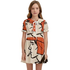 Catcher In The Rye Kids  Sweet Collar Dress by artworkshop