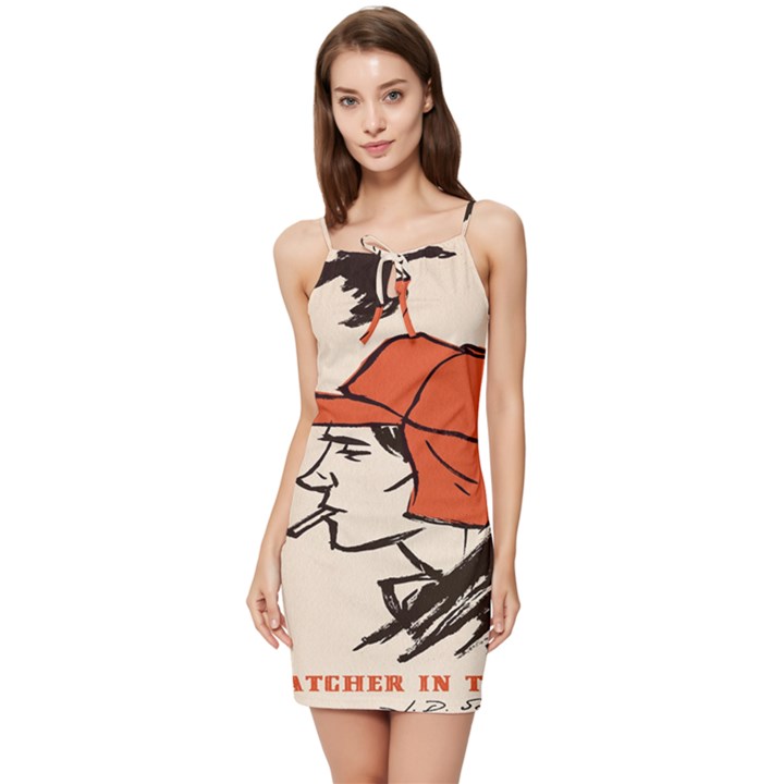 Catcher In The Rye Summer Tie Front Dress