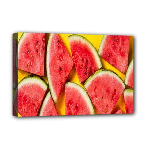 Watermelon Deluxe Canvas 18  X 12  (stretched) by artworkshop