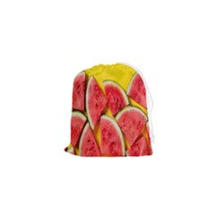 Watermelon Drawstring Pouch (xs) by artworkshop