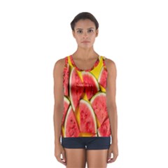 Watermelon Sport Tank Top  by artworkshop