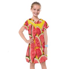 Watermelon Kids  Drop Waist Dress by artworkshop