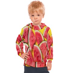 Watermelon Kids  Hooded Pullover by artworkshop